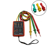 Maxbell Three Phase Indicator Cables Tracker LED Indicator Three Phase Sequence Meter