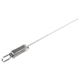 Maxbell Grilling Skewers Roasting Sticks Metal Grill Skewers for Hot Dogs Sausages Large Single Prong