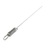Maxbell Grilling Skewers Roasting Sticks Metal Grill Skewers for Hot Dogs Sausages Large Single Prong