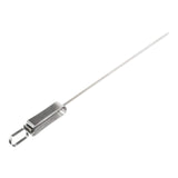 Maxbell Grilling Skewers Roasting Sticks Metal Grill Skewers for Hot Dogs Sausages Large Single Prong