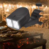 Maxbell Outdoor BBQ Light Adjustable Clamp Rotatable Grill Light for Cooking Fishing