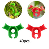 Maxbell 40 Pieces Plant Bender 90 Degrees Plant Trainer for Plant Gardening Outdoors