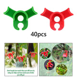 Maxbell 40 Pieces Plant Bender 90 Degrees Plant Trainer for Plant Gardening Outdoors
