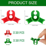 Maxbell 40 Pieces Plant Bender 90 Degrees Plant Trainer for Plant Gardening Outdoors