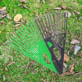 Maxbell Leaf Rake Roughening and Leveling Detachable Camp Rake for Shrub Mulch Grass