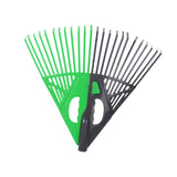 Maxbell Leaf Rake Roughening and Leveling Detachable Camp Rake for Shrub Mulch Grass
