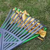 Maxbell Leaf Rake Roughening and Leveling Detachable Camp Rake for Shrub Mulch Grass