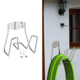 Maxbell Garden Hose Hanger Reel Wall Mounted Hose Hook for Backyard Basement Terrace