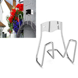 Maxbell Garden Hose Hanger Reel Wall Mounted Hose Hook for Backyard Basement Terrace