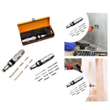 Maxbell Hand Impact Driver Set Adjustment Switching Function for Rusted Frozen Bolts 7pcs