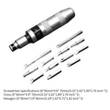Maxbell Hand Impact Driver Set Adjustment Switching Function for Rusted Frozen Bolts 13pcs