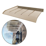 Maxbell Window Awning Door Canopy Modern Sun Shetter Cover for Patio Exterior Garage 40x40cm