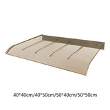 Maxbell Window Awning Door Canopy Modern Sun Shetter Cover for Patio Exterior Garage 40x40cm
