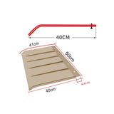 Maxbell Window Awning Door Canopy Exterior Rain Shelter Cover for Front Door Outdoor