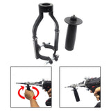 Maxbell Square Hole Drill Adapter Tool for Tenon Tools Drill Machine Mortise Machine Black