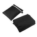 Maxbell Patio Umbrella Parasol Cover Black with Inner Silver Coating Layer Dustproof 190x30x50cm