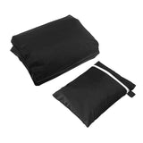 Maxbell Patio Umbrella Parasol Cover Black with Inner Silver Coating Layer Dustproof 190x30x50cm