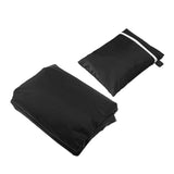 Maxbell Patio Umbrella Parasol Cover Black with Inner Silver Coating Layer Dustproof 240x57x57cm