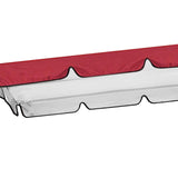 Maxbell Replacement Swing Canopy Outdoor Porch Swing Canopy Cover for Patio Poolside Red