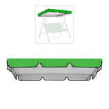 Maxbell Replacement Swing Canopy Outdoor Porch Swing Canopy Cover for Patio Poolside Green