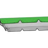 Maxbell Outdoor Porch Swing Canopy Cover Windproof Sun Shade for Porch Balcony Patio Green