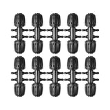 Maxbell 10x Drip Irrigation Fittings Easy to Connect Gardening Drip Irrigation Joint