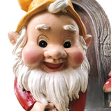 Maxbell Climbing Garden Gnome Figurines Cute Friends Gift for Tabletop Outdoor Porch