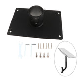 Maxbell Mounting Kit for Satellite Internet Metal Arm Pole Mount for RV Wall Trailer Mount Base