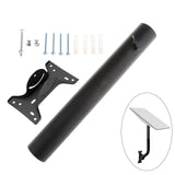 Maxbell Mounting Kit for Satellite Internet Metal Arm Pole Mount for RV Wall Trailer Adapter B