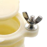 Maxbell 3 Pieces Honey Gate Valves Sturdy Beekeeping Tool for Garden Beekeepers Farm White