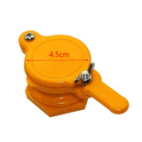 Maxbell 3 Pieces Honey Gate Valves Sturdy Beekeeping Tool for Garden Beekeepers Farm Yellow