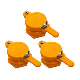 Maxbell 3 Pieces Honey Gate Valves Sturdy Beekeeping Tool for Garden Beekeepers Farm Yellow
