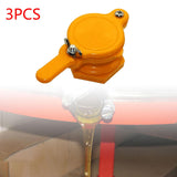 Maxbell 3 Pieces Honey Gate Valves Sturdy Beekeeping Tool for Garden Beekeepers Farm Yellow