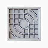 Maxbell Path Makers Molds DIY Square Vintage Concrete Molds for Garden Outdoor Pavement