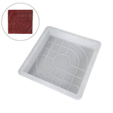 Maxbell Path Makers Molds DIY Square Vintage Concrete Molds for Garden Outdoor Pavement