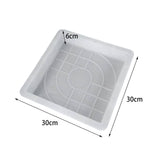 Maxbell Path Makers Molds DIY Square Vintage Concrete Molds for Garden Outdoor Pavement