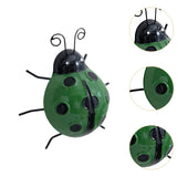 Maxbell Ladybug Hanging Cute Ladybug Wall Decorations for Living Room Indoor Outdoor Green