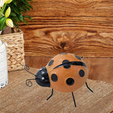 Maxbell Ladybug Hanging Cute Ladybug Wall Decorations for Living Room Indoor Outdoor Yellow