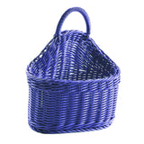 Maxbell Hanging Wall Fruit Vegetable Basket Organizer for Magazines Fruits Farmhouse violet