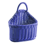 Maxbell Hanging Wall Fruit Vegetable Basket Organizer for Magazines Fruits Farmhouse violet