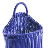 Maxbell Hanging Wall Fruit Vegetable Basket Organizer for Magazines Fruits Farmhouse violet