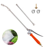 Maxbell Sprayer Wands Stainless Steel with Shut Off Valves Replacement Watering Wands 56cm 26cm with M6M10