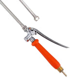Maxbell Sprayer Wands Stainless Steel with Shut Off Valves Replacement Watering Wands 56cm 26cm with M6M10