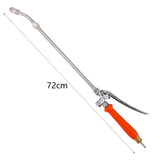 Maxbell Sprayer Wands Stainless Steel with Shut Off Valves Replacement Watering Wands 72cm with M6M10