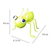 Maxbell ANT Hanging Decoration Metal 3D Wall Sculpture for Living Room Patio Kitchen yellow