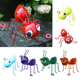 Maxbell ANT Hanging Decoration Metal 3D Wall Sculpture for Living Room Patio Kitchen yellow