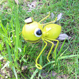 Maxbell ANT Hanging Decoration Metal 3D Wall Sculpture for Living Room Patio Kitchen yellow