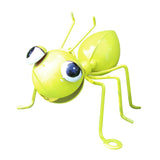 Maxbell ANT Hanging Decoration Metal 3D Wall Sculpture for Living Room Patio Kitchen yellow