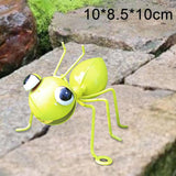 Maxbell ANT Hanging Decoration Metal 3D Wall Sculpture for Living Room Patio Kitchen yellow