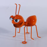 Maxbell ANT Hanging Decoration Metal 3D Wall Sculpture for Living Room Patio Kitchen orange